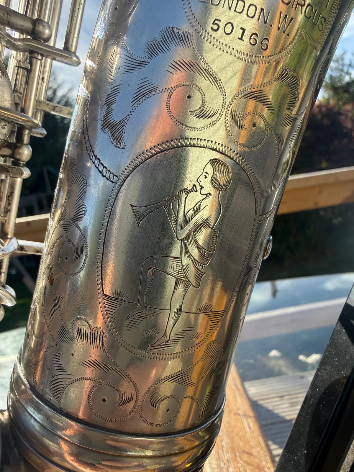 Restored saxophone
