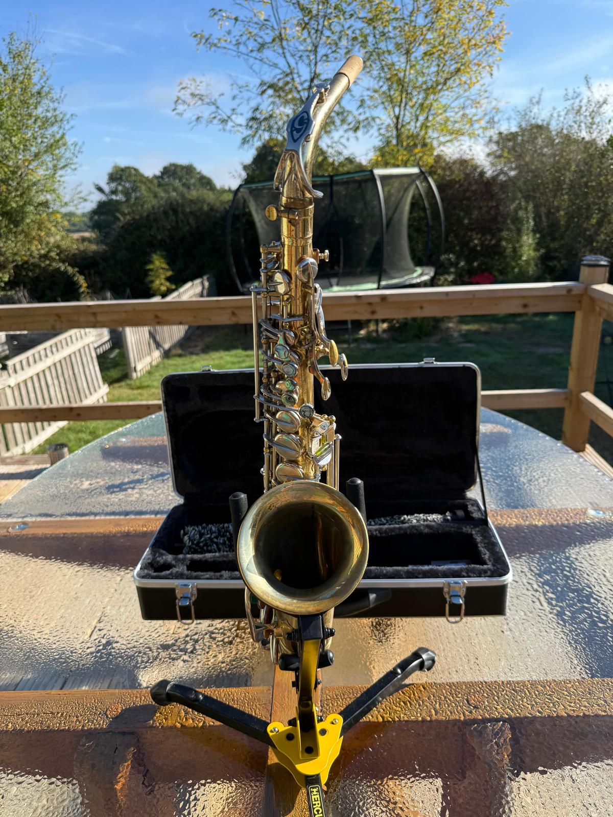 Restored saxophone